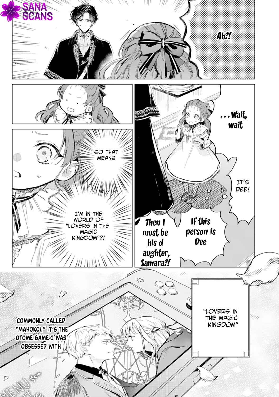 The Reincarnated Villainess Child Becomes the Scary Duke’s Beloved Daughter. Chapter 1 Page 5